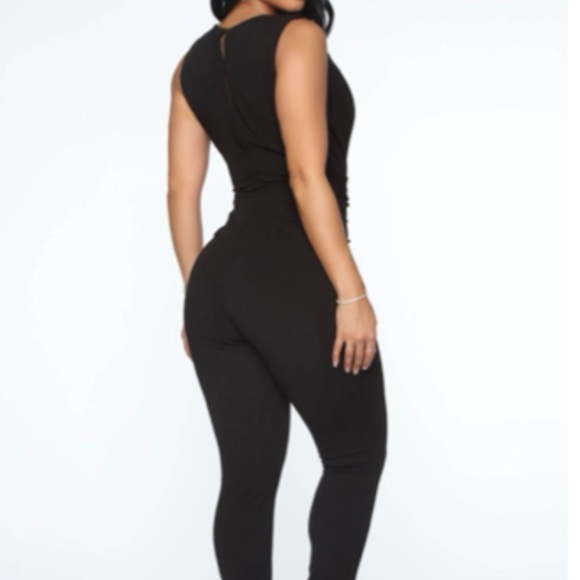 Fashion Nova Women's Genevieve New Jumpsuits & Rompers Color:Black medium - Picture 2 of 6